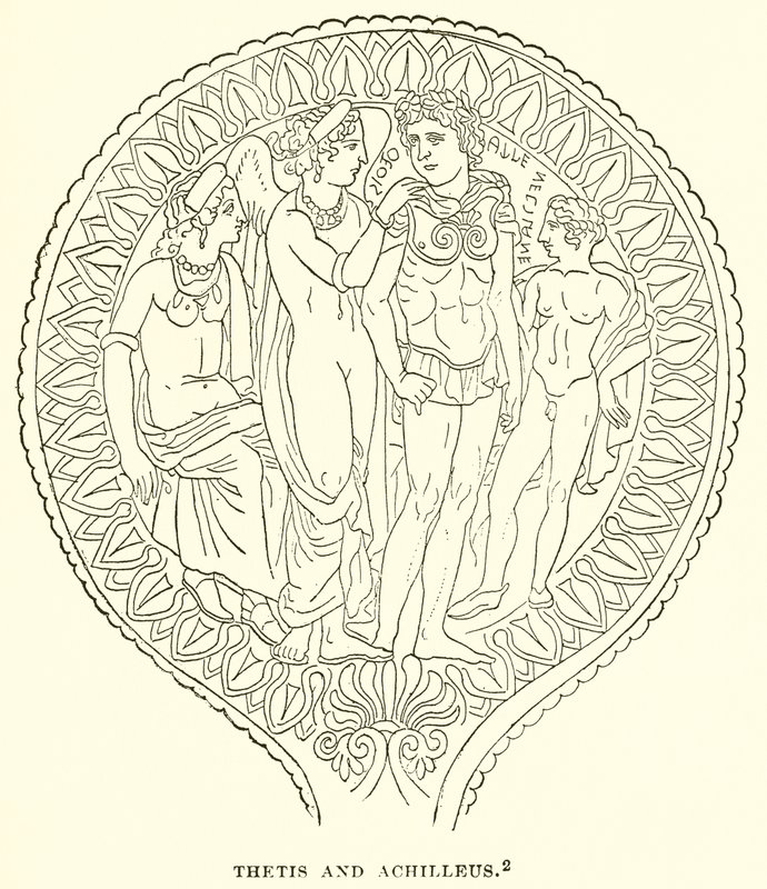 Thetis a Achilles od English School