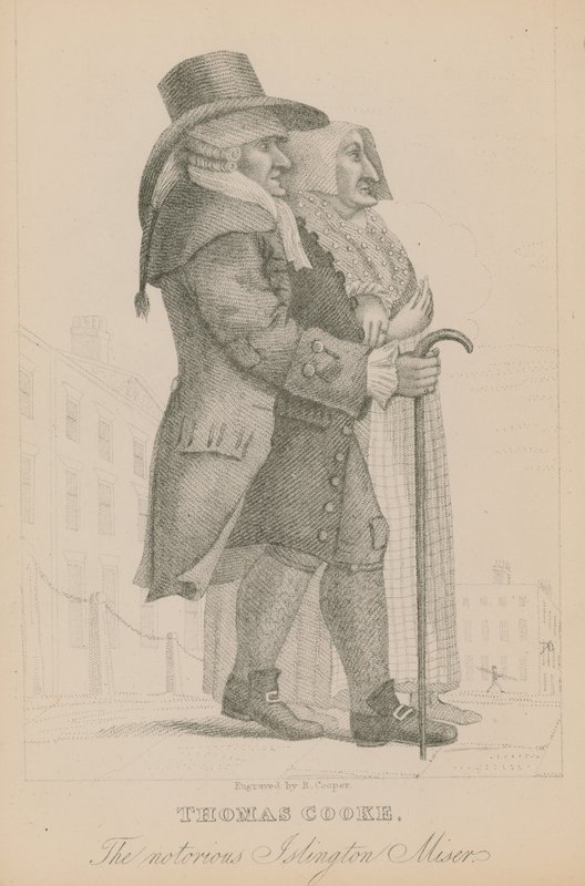 Thomas Cooke, notoricky známý Islington lakomec od English School