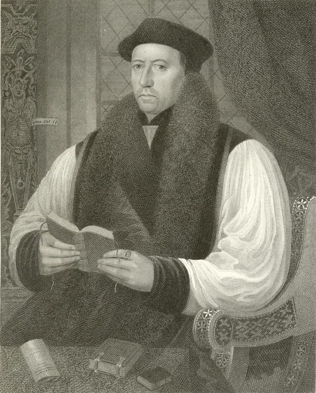 Thomas Cranmer, arcibiskup z Canterbury od English School