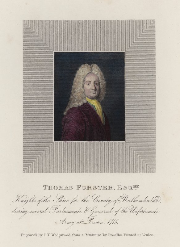 Thomas Forster (barevná rytina) od English School