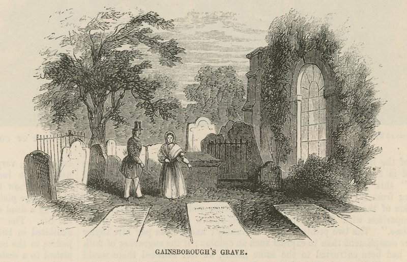 Hrob Thomase Gainsboroughse od English School