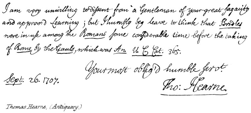 Thomas Hearne, (antikvariát) od English School