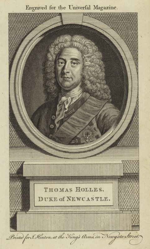 Thomas Holles, vévoda z Newcastlu od English School