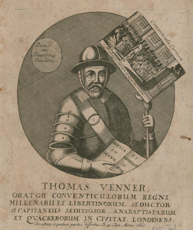Thomas Venner, řečník od English School