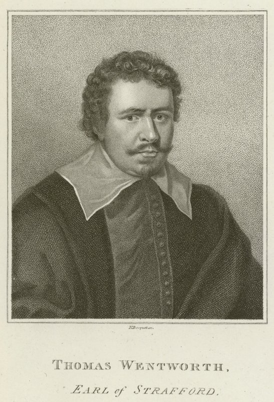Thomas Wentworth, hrabě ze Straffordu (rytina) od English School