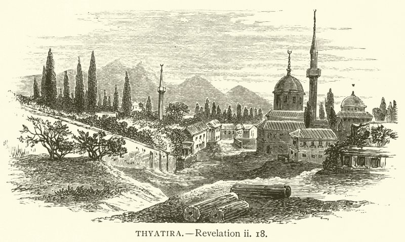 Thyatira, Zjevení, ii od English School