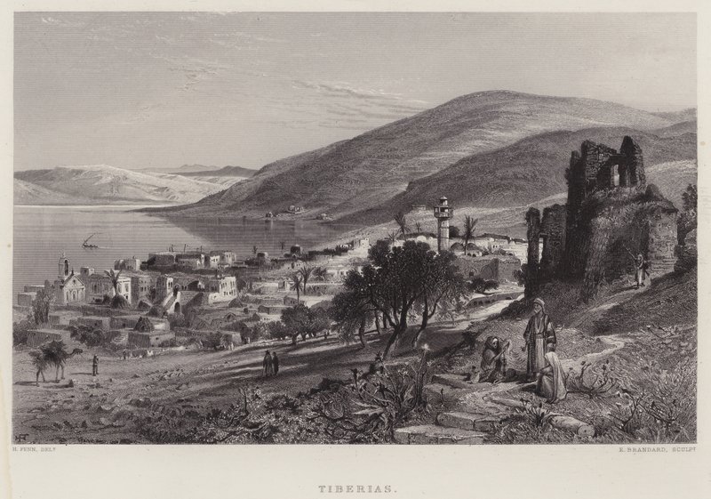 Tiberias (rytina) od English School