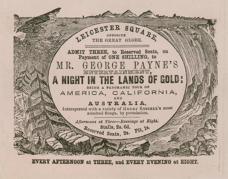 Vstupenka na zábavní program pana George Paynese A Night in the Lands of Gold od English School