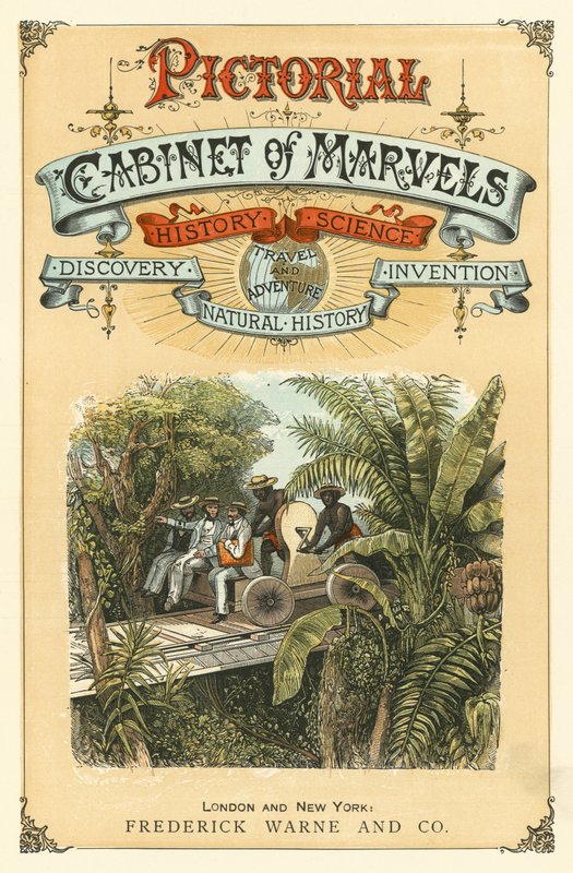 Titulní strana The Pictorial Cabinet of Marvels od English School