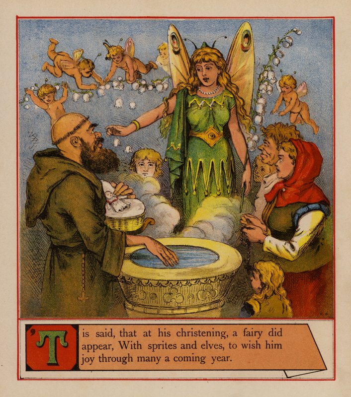 Tom Thumb (barevné lito) od English School