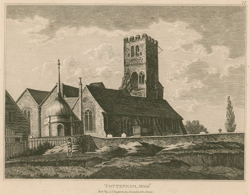 Tottenham Church, Londýn od English School