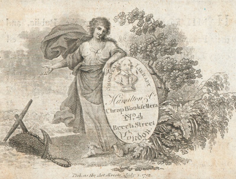 Trade card, Hamilton & Co od English School