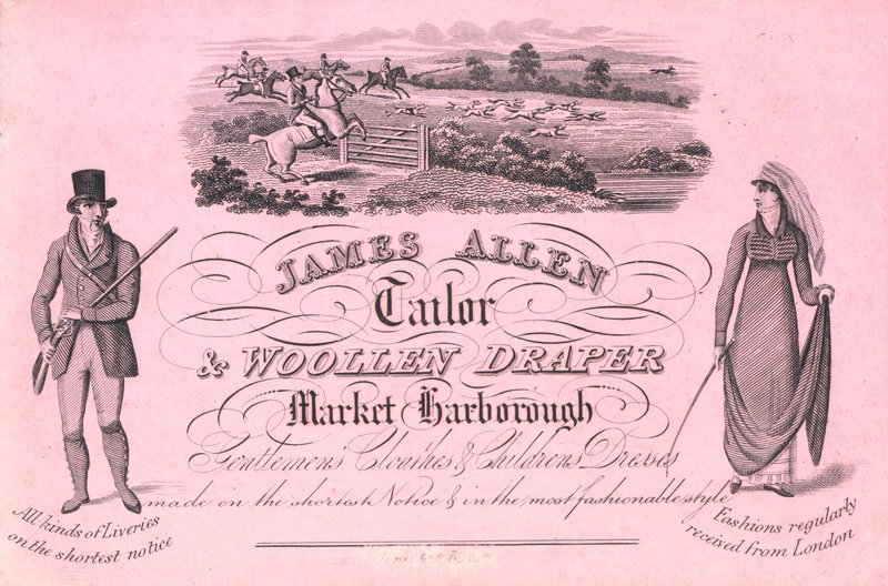 Vizitka, James Allen od English School