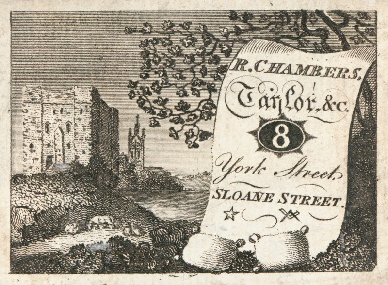 Obchodní karta, R Chambers od English School
