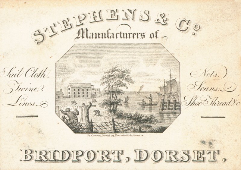 Trade card, Stephens & Co od English School