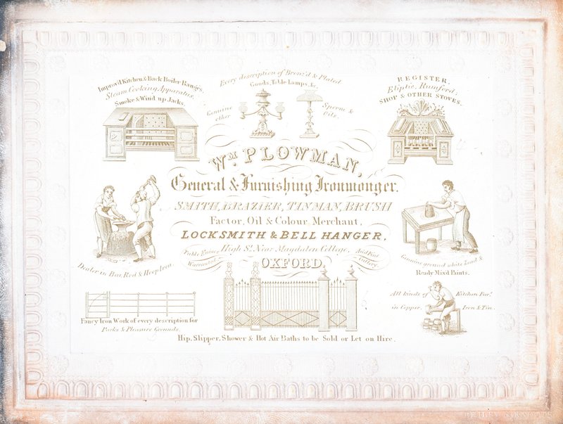 Vizitka, William Plowman od English School