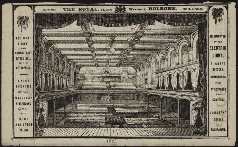 Obchodní karta pro The Royal od English School