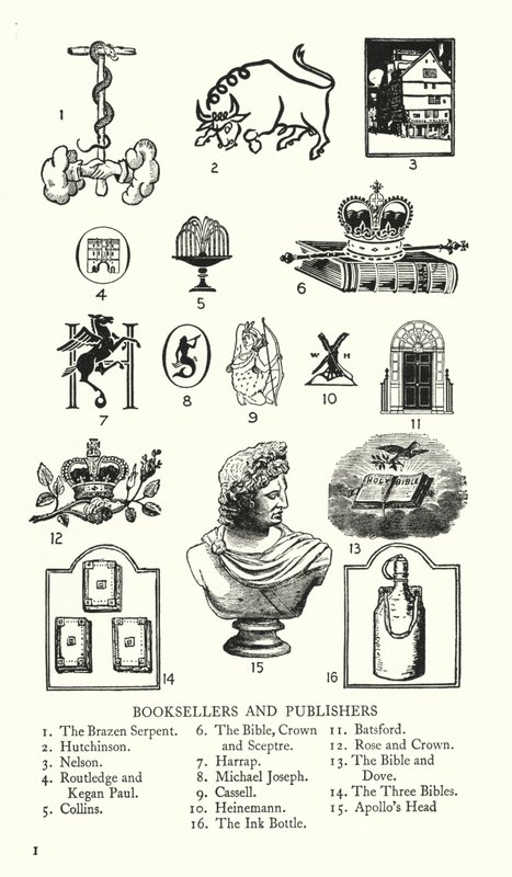 Obchodní značky: Booksellers and Publishers (litho) od English School