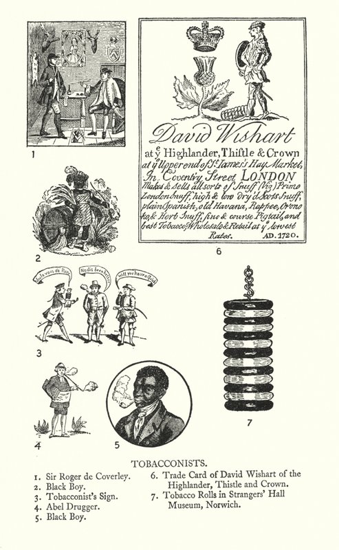 Obchodní značky: Tobacconists (litho) od English School