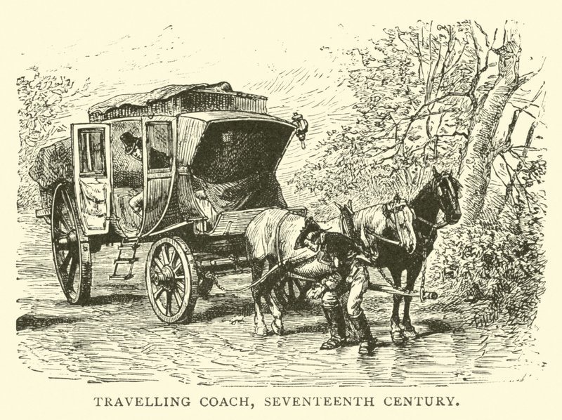 Cestovní autobus, sedmnácté století od English School