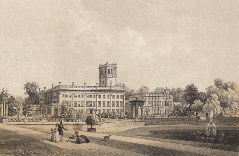 Trentham Hall, Staffordshire od English School