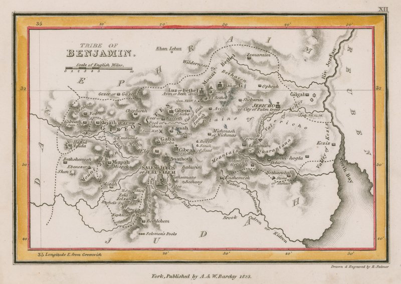 Benjamínův kmen od English School