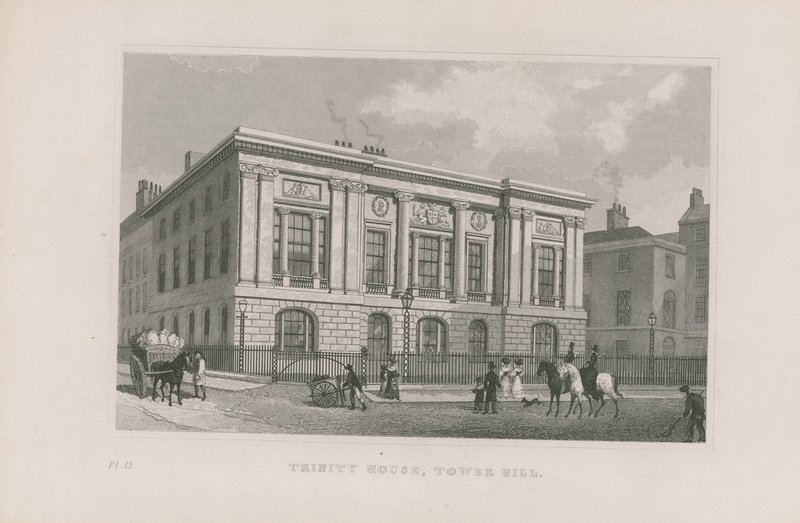 Trinity House na Tower Hill od English School