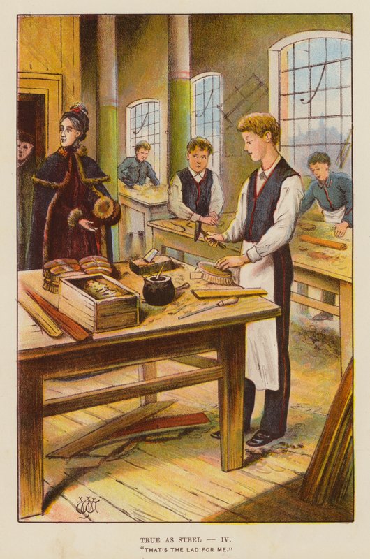 Pravda jako Steel, IV, "To je pro mě kluk" (barva lito) od English School