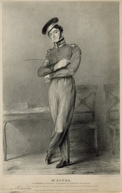 Tyrone Power, herec, jako desátník OConnor v opeře Nedodržené sliby od English School