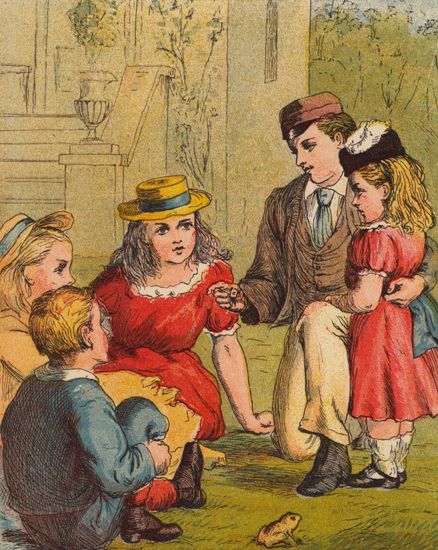 Strýček Charlie (barevná litografie) od English School