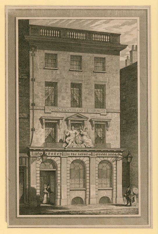 Union Assurance Office, Londýn od English School