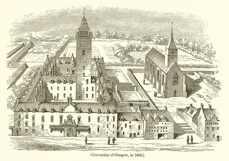 University of Glasgow, v roce 1650 od English School
