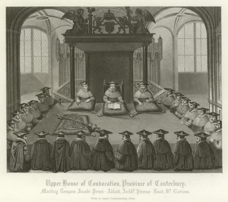 Horní komora shromáždění, provincie Canterbury od English School