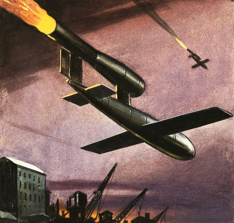 V1 Rocket Doodlebug od English School