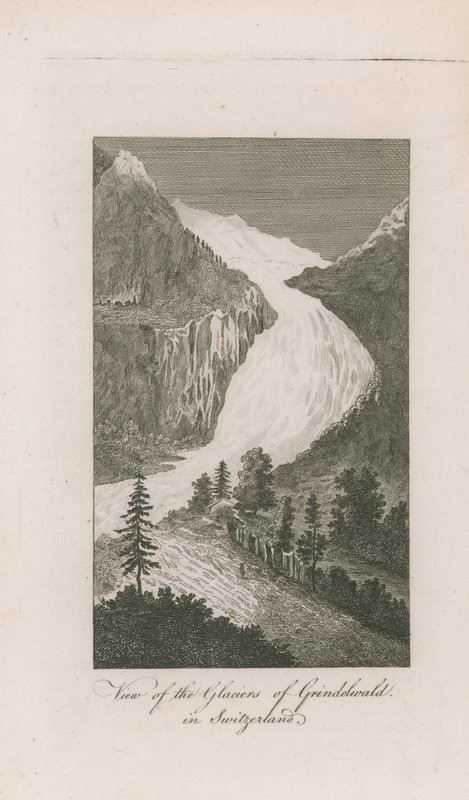 Výhled na ledovce Grindelwald od English School