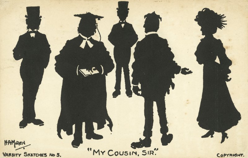 Varsity Sketches (litografie) od English School