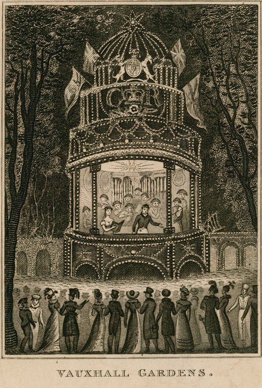 Vauxhall Gardens, Londýn od English School