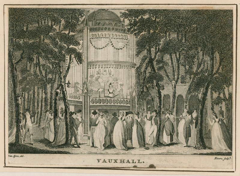 Vauxhall Gardens, Londýn od English School