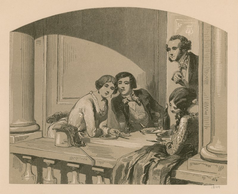 Vauxhall Gardens, Londýn od English School