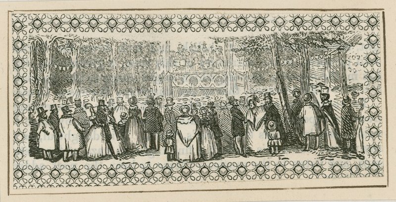 Vauxhall Gardens, Londýn od English School