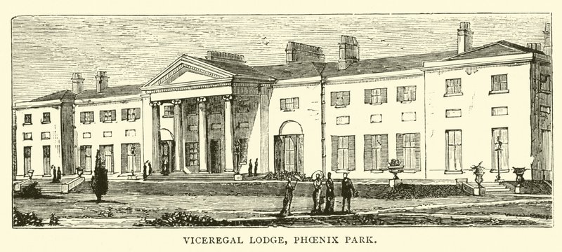 Viceregal Lodge, Phoenix Park od English School