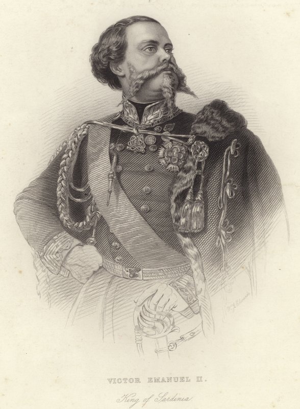 Viktor Emanuel II ze Sardinie od English School