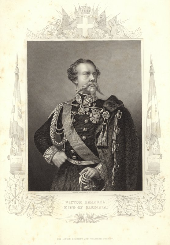 Viktor Emanuel II ze Sardinie od English School