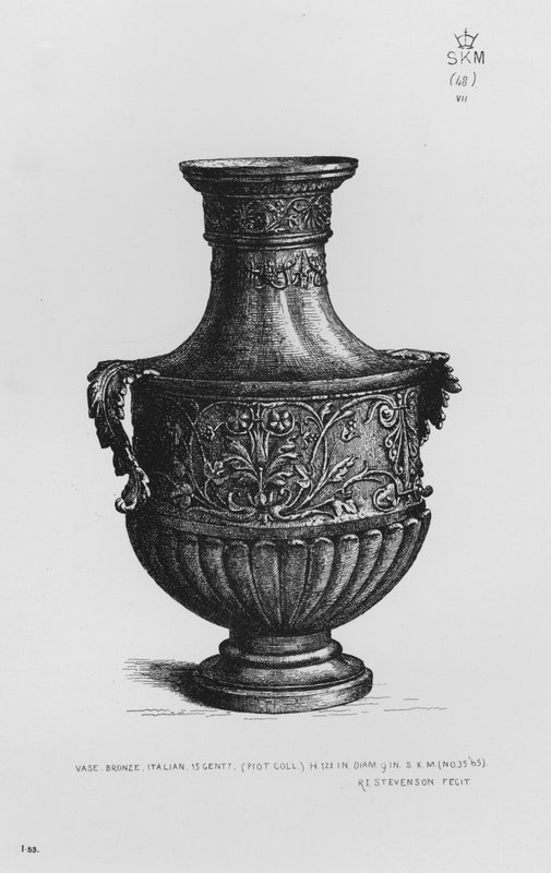 Victoria And Albert Museum: Váza, bronz, italská, 15. století od English School