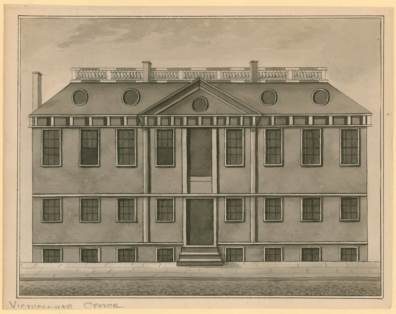 Kancelář zásobování potravinami, Londýn od English School