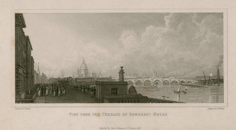 Pohled z terasy Somerset House od English School