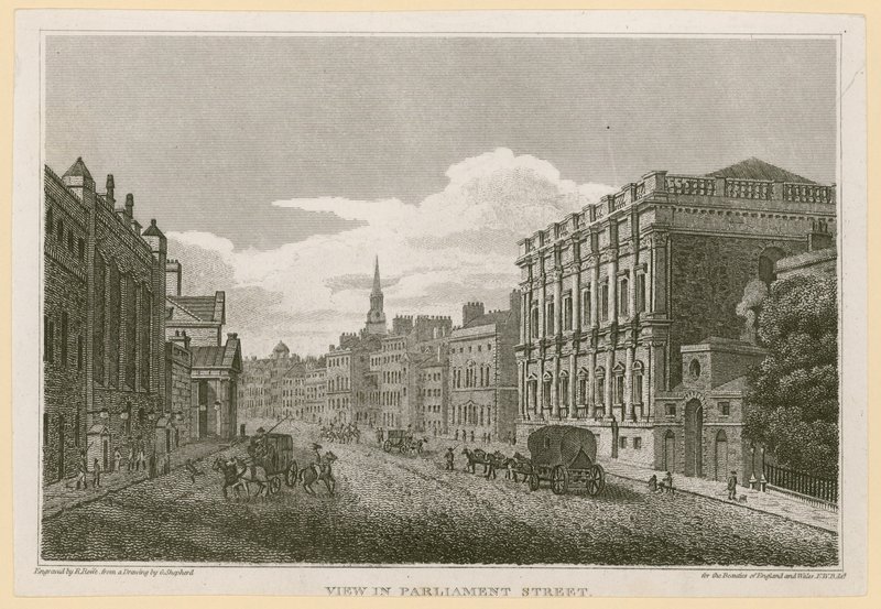 Pohled na Parliament Street od English School