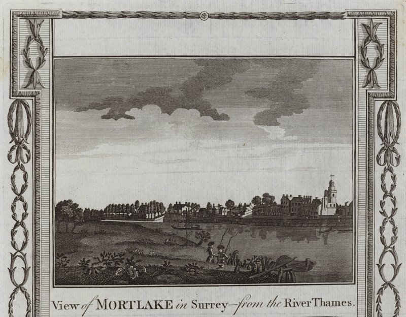 Pohled na Mortlake od English School