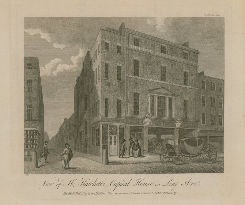 Pohled na pan Hatchetts Capital House od English School