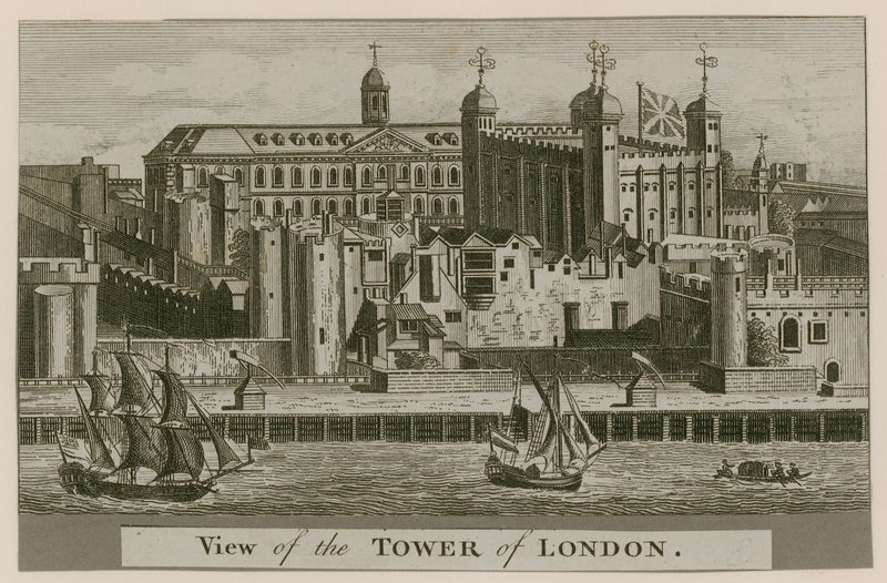 Pohled na Tower of London od English School